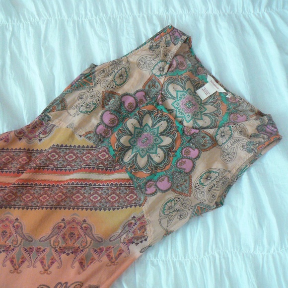 Sundance Catalog Dresses & Skirts - Sundance Catalog Soft Breeze dress orange tan 6